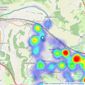 Arins - Tilehurst listings heatmap