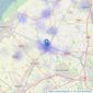 Armitstead Barnett - Burscough listings heatmap