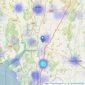 Armitstead Barnett - Kendal listings heatmap