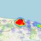 Arnolds Keys - Coastal listings heatmap