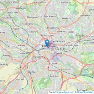 Ascend - Leeds listings heatmap