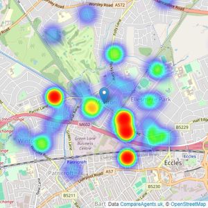 Ascend - Monton listings heatmap