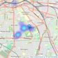 Ash Residential - Manchester listings heatmap