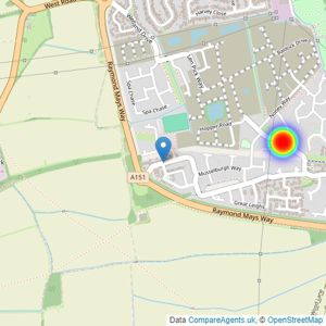 Ashberry Homes (East Midlands) listings heatmap