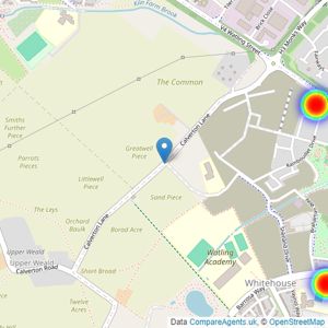 Ashberry Homes (Northern Counties) listings heatmap