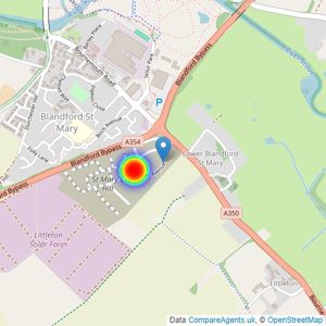 Ashberry Homes (Wessex) listings heatmap