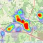 Ashington Page - Beaconsfield listings heatmap