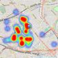 Ashley Milton - London listings heatmap