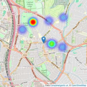 Ashmore & Co - London listings heatmap