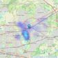 Ashton & Perkins - Romford listings heatmap