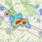 Ashtons - Berkhamsted listings heatmap