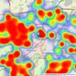 Ashtons Estate Agency - St Helens listings heatmap