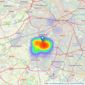 Ashworth Holme - Sale listings heatmap