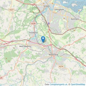 Asset Bay - Aylesford listings heatmap