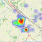 Atkinson Stilgoe - Balsall Common listings heatmap