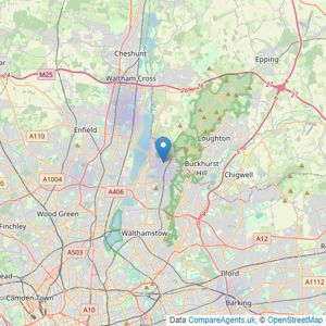 Atlantic Estates - London listings heatmap