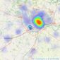 Auction House - Covering East Anglia listings heatmap