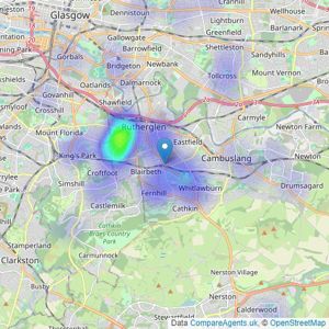 Austin Beck - Burnside listings heatmap