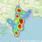 Austin Estate Agents - Weymouth listings heatmap