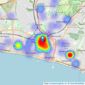 Austin Gray - Brighton listings heatmap