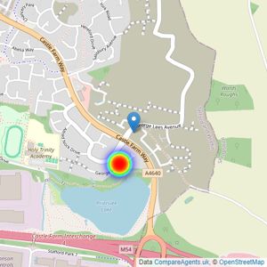 Avant Homes West Midlands listings heatmap