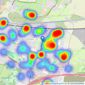 B. Simmons - Langley listings heatmap