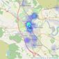 B-Spoke Property - Stirling listings heatmap