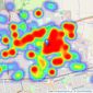 Bacon & Company - Broadwater listings heatmap