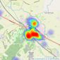 Bairstow Eves - Atherstone listings heatmap