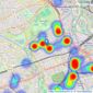 Bairstow Eves - Bow listings heatmap