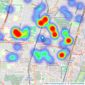 Bairstow Eves - Edmonton listings heatmap