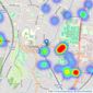 Bairstow Eves - Enfield listings heatmap