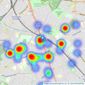 Bairstow Eves - Norbury listings heatmap