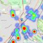 Bairstow Eves - Purley listings heatmap