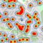 Bairstow Eves - Wollaton listings heatmap