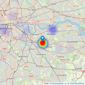 B&C Properties - London listings heatmap