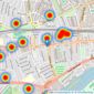 Barnard Marcus - Chiswick listings heatmap