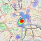 Barnard Marcus - Covent Garden listings heatmap