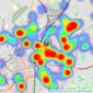 Barnard Marcus - Croydon listings heatmap