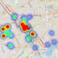 Barnard Marcus - Earls Court listings heatmap