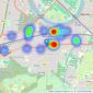 Barnard Marcus - East Sheen listings heatmap