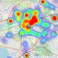 Barnard Marcus - Feltham listings heatmap