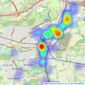 Barnard Marcus - Redhill listings heatmap