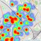 Barnard Marcus - Thornton Heath listings heatmap