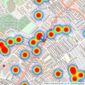 Barnard Marcus - Tooting listings heatmap