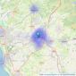 Barnetts Solicitors Estate Agents - Kilmarnock listings heatmap