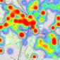 Barnfields Estate Agents - Enfield listings heatmap