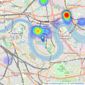 Barrain Property Advisors - Docklands listings heatmap