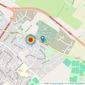 Barratt Homes - North West listings heatmap