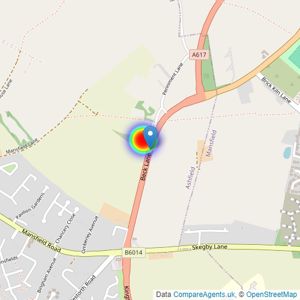 Barratt Homes listings heatmap